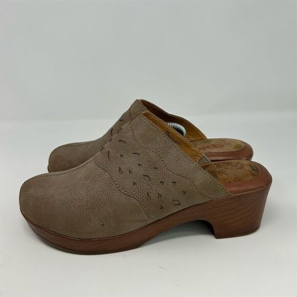b.o.c. Women's Jinny Comfort Clog Sandals Gray Taupe Size 9 Casual Spring - Picture 7 of 12